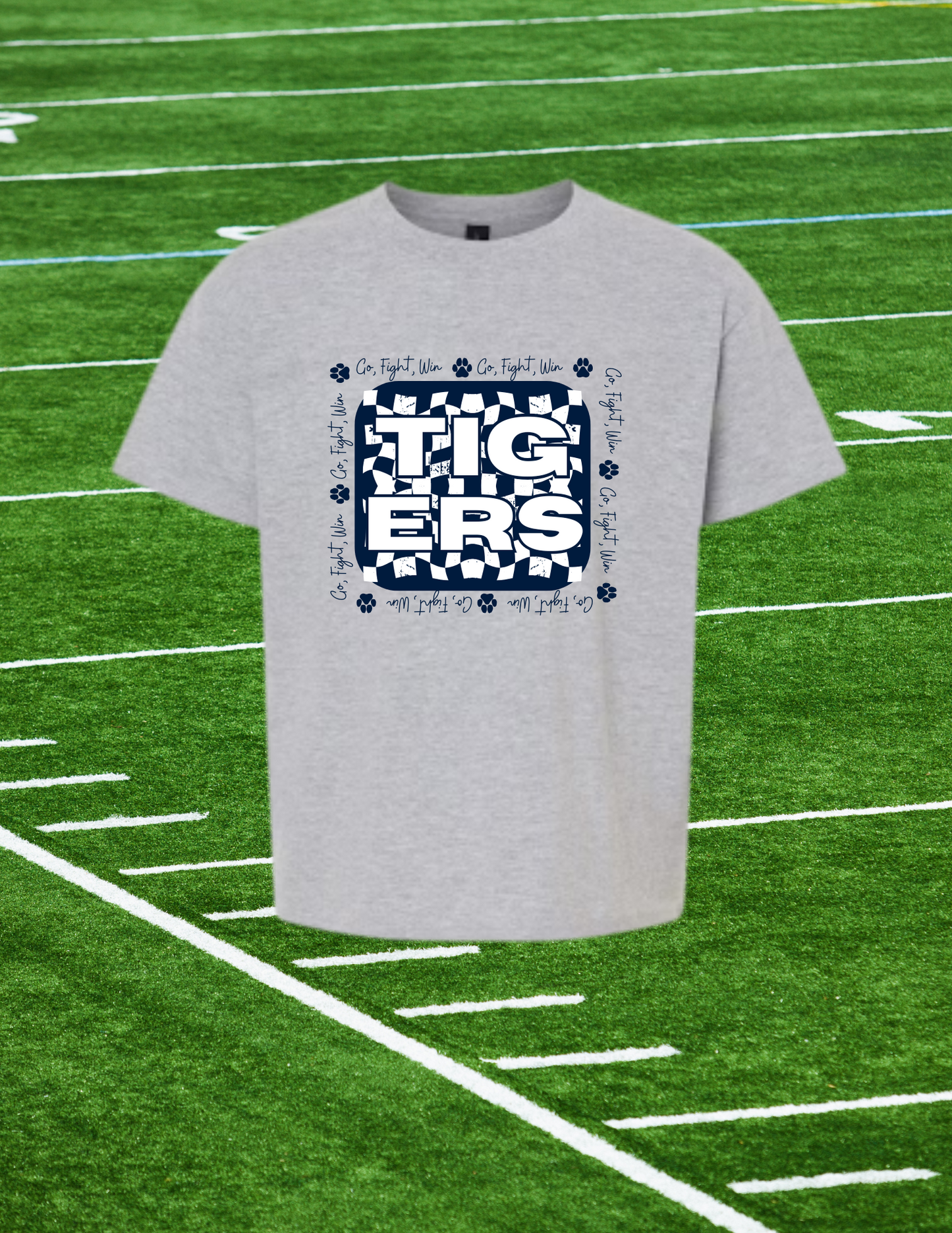 Go. Fight. Win. Tigers Spirit Tee – Bold Game Day Energy