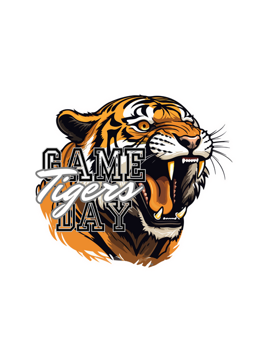 🔥 Game Day Tigers Tee – Roar Loud, Play Proud