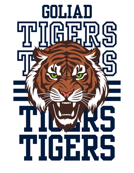 Goliad Tigers Fierce Spirit Tee – Unleash the Roar