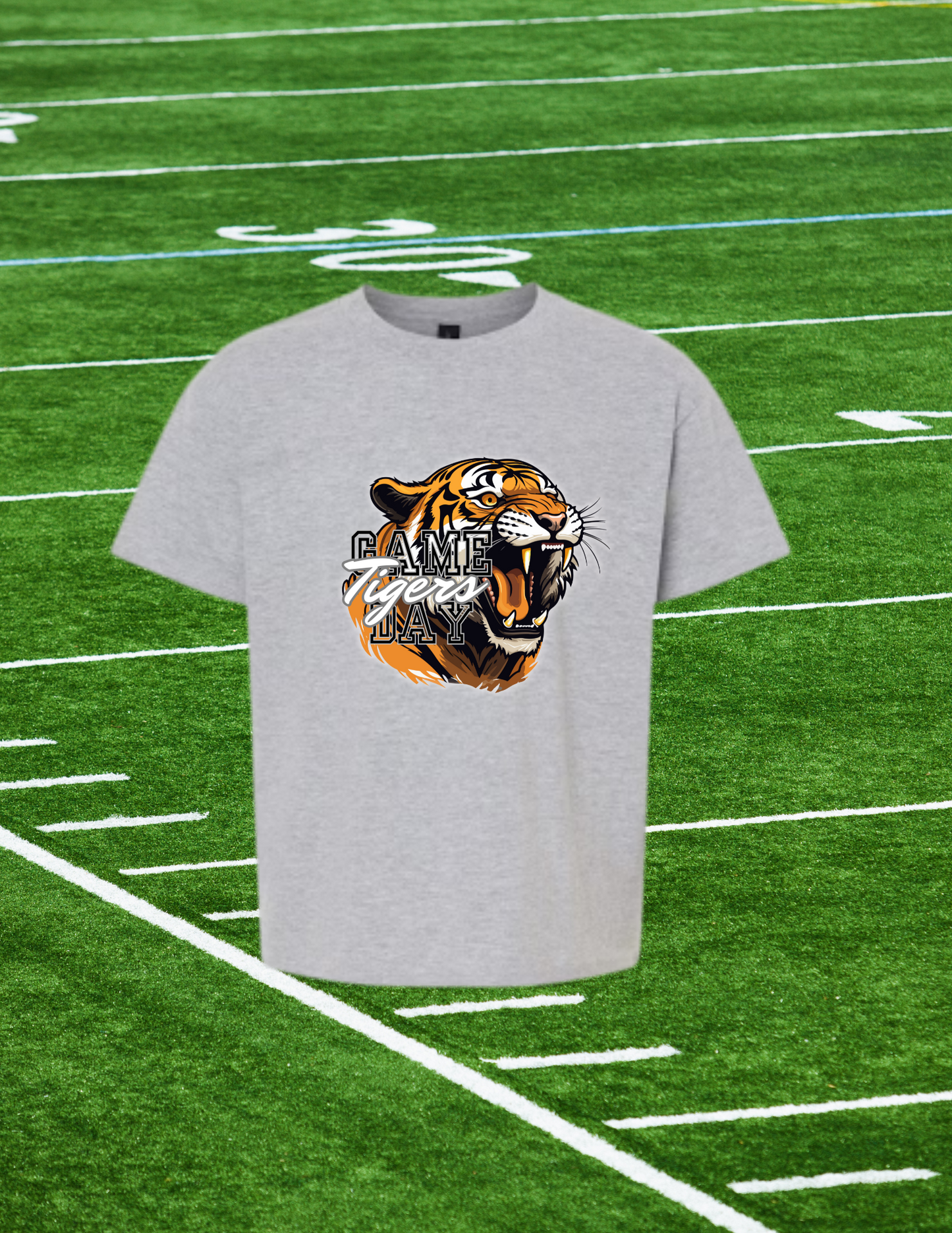 🔥 Game Day Tigers Tee – Roar Loud, Play Proud