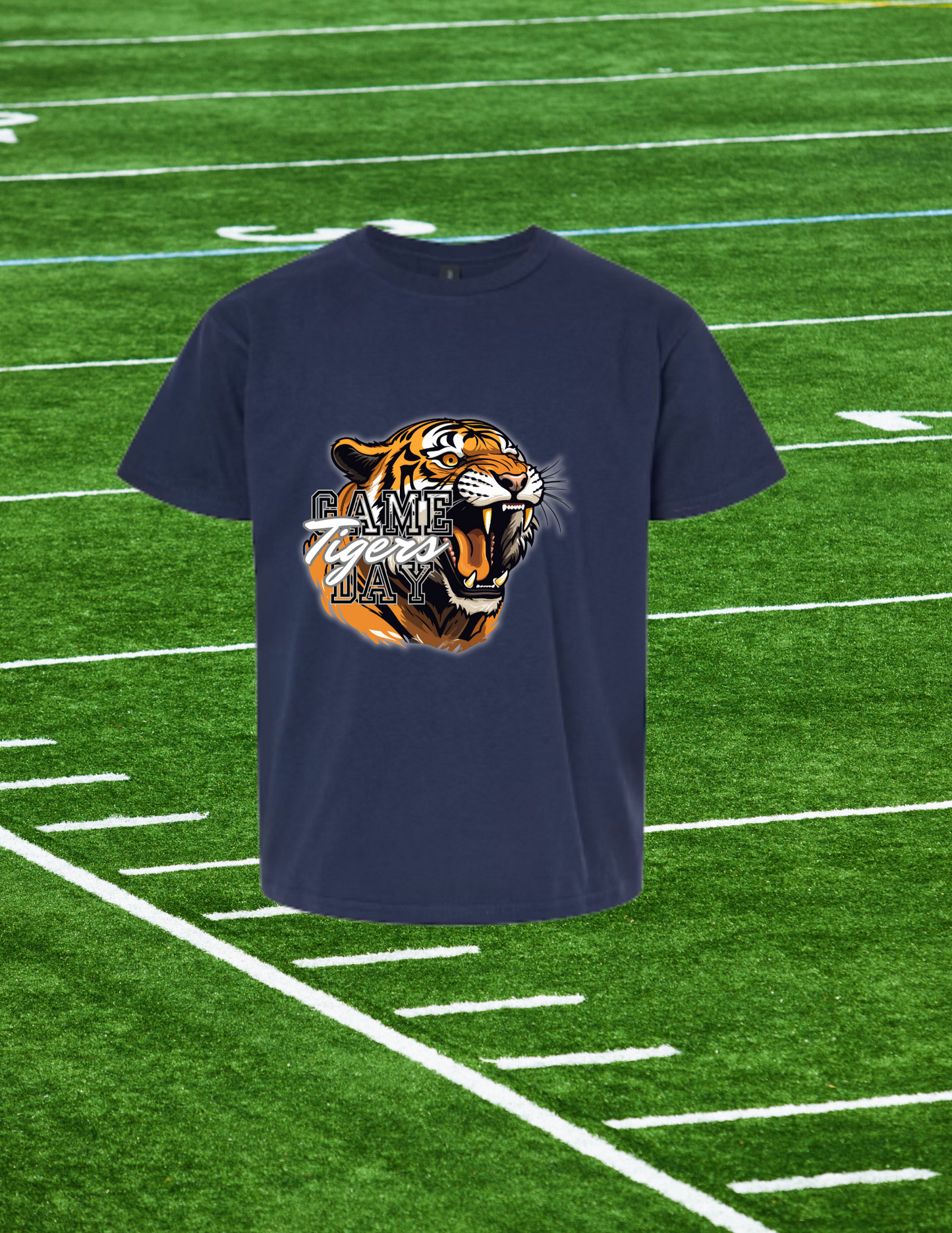 🔥 Game Day Tigers Tee – Roar Loud, Play Proud